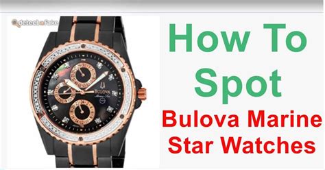 real vs fake bulova watches|bulova watch hand identification.